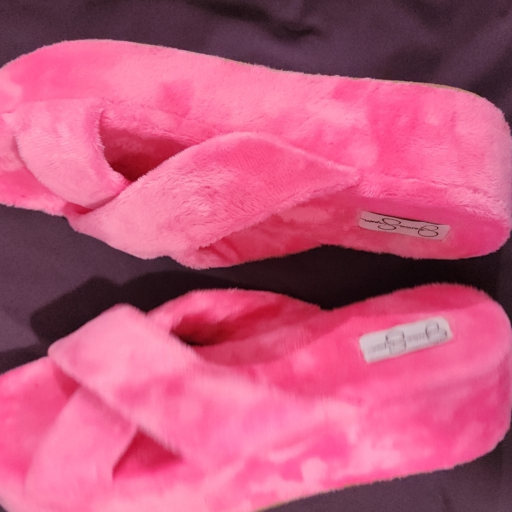 Jessica Simpson Tallula Platform Slides - Picture 9 of 14